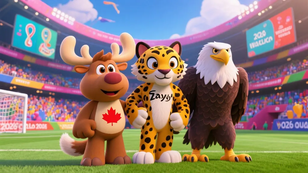 揭秘2026世界杯吉祥物：Maple、Zayu与Clutch背后的文化密码与狂欢寓意